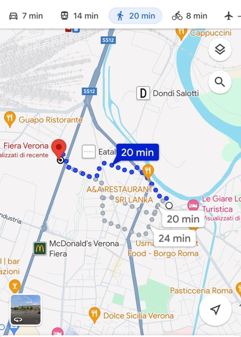 Le Giare Lägenhet Verona Exteriör bild